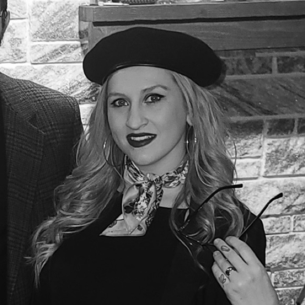 Black Hat with The Keeper in White on the Brim